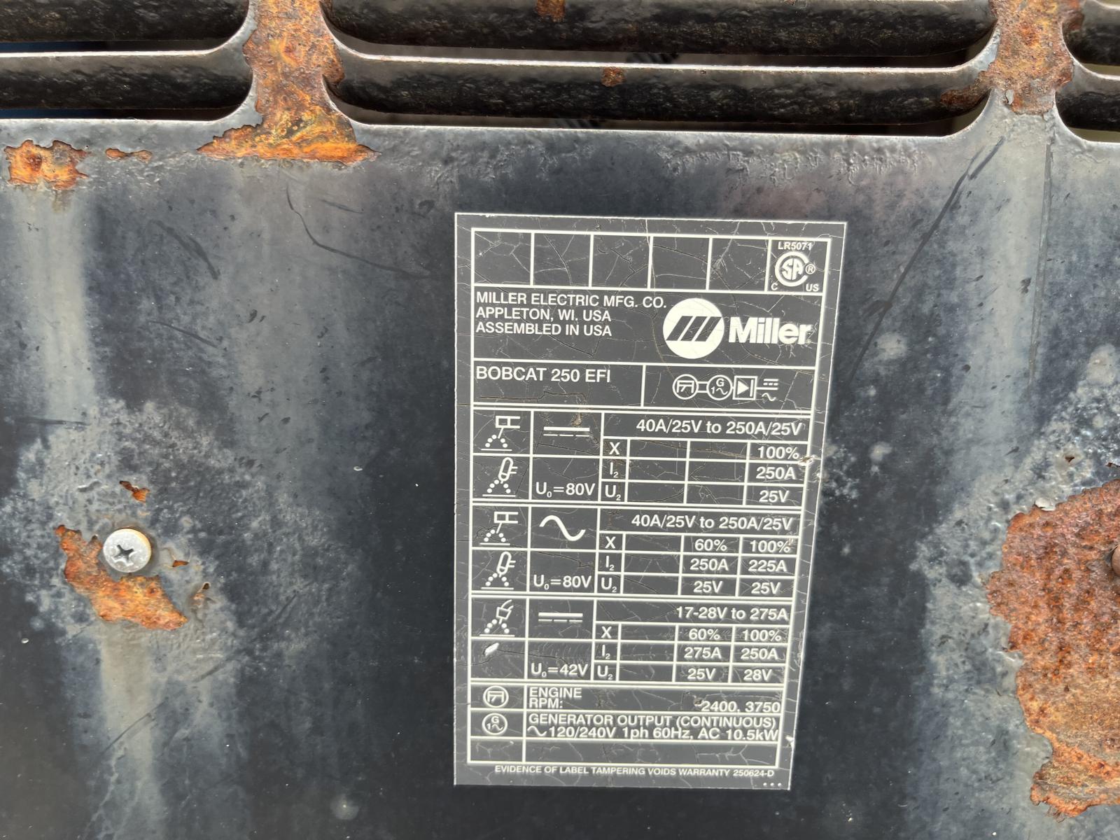 ./imagenes/INVOICE/2019/18159/MILLER BOBCAT 250 (11).JPG